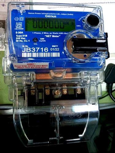 ELECTRONIC STATIC KWH Meters - Single Phase KWH Energy Meter Static ...
