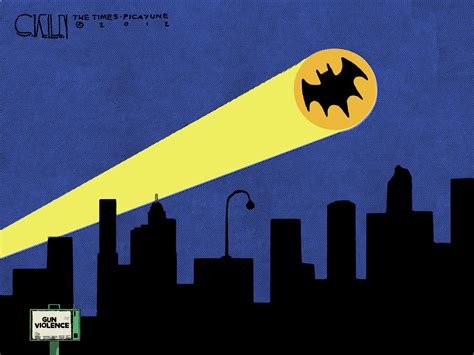 Batman Signal Light In The Sky