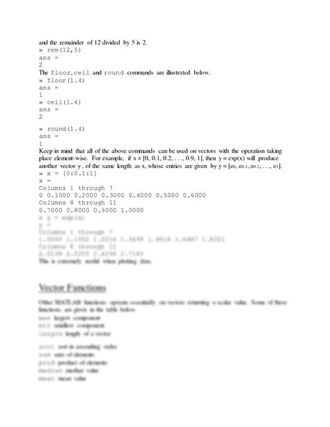 Image result for MATLAB Built in Functions