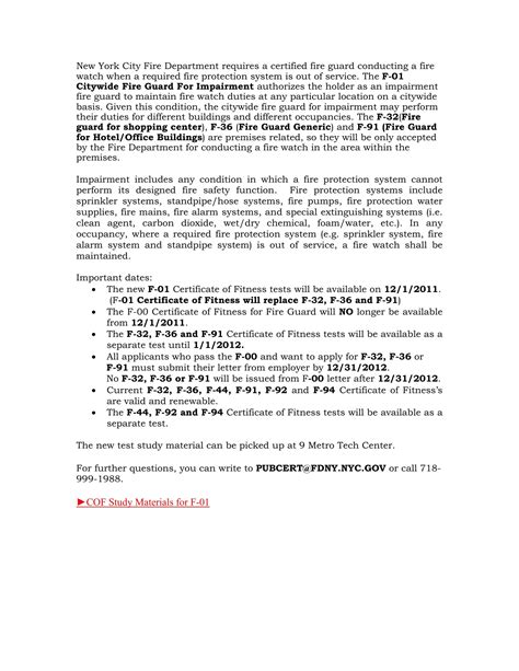 F01 Fireguard Practice Test PDF Form - FormsPal