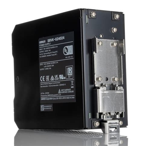 S8VK-G24024 Omron | Omron S8VK-G Switched Mode DIN Rail Power Supply ...