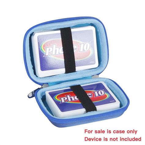 Buy Hermitshell Hard Travel Case for Phase 10 Card Game Styles May Vary ...