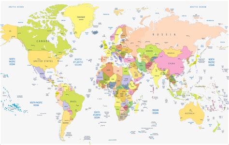 英文世界地图 的图像结果