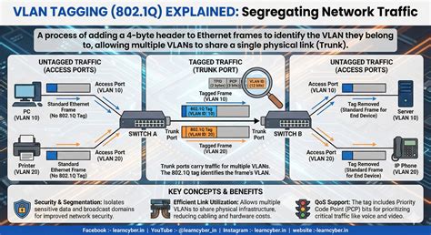 VLAN Tagging (802.1Q) Master Guide: Packet Flow, Trunk Design, VLAN ...