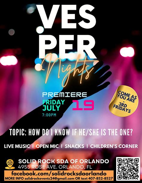 Launch of Vesper Nights- How Do I Know He/She is the One for Me ...