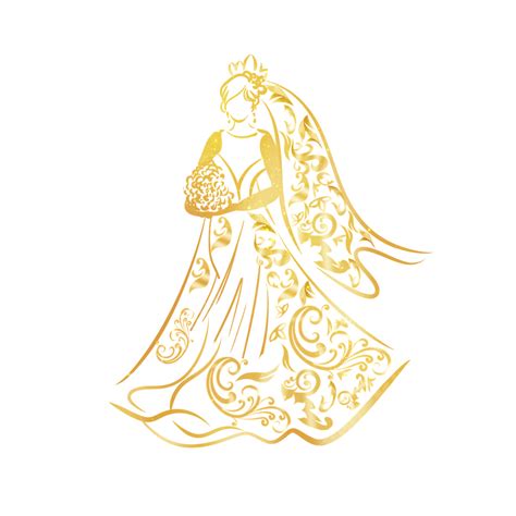 Bride Dress PNG Picture, Texture Of Brides Abstract Gold Wedding Dress, Abstract, Wedding Dress ...