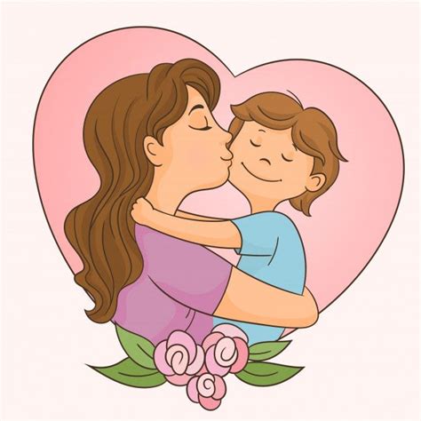 Freepik | Create great designs, faster | Mothers day drawings, Kiss ...