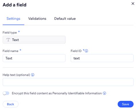 Image result for Wix Database Fields Tutorial