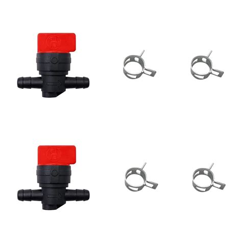 Buy Welandya1/4" Inline Fuel Cut Off Valve Shut Off Valve Straight ...