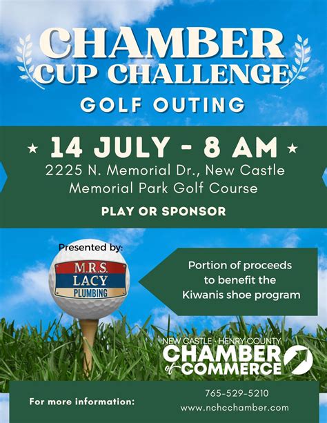 The Chamber Cup Challenge Golf Outing presented by MRS Lacy Plumbing ...