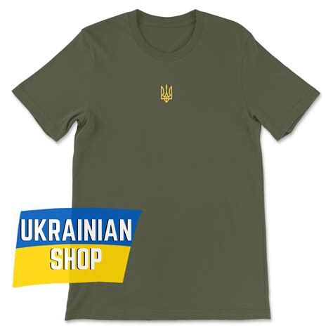 Buy Green Zelensky Shirt Ukrainian President Speech Trident Unisex Army ...