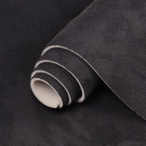 Automotive Micro Suede Headliner Fabric Foam Backed Upholstery 60" Wide by the Yard Charcoal ...