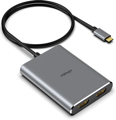 Fairikabe USB C to Dual HDMI Adapter for 2 Monitors, 2 HDMI India | Ubuy