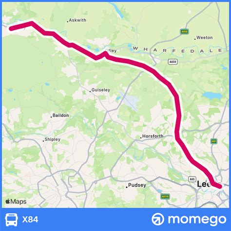 First Leeds X84 Bus Route | Live Bus Times