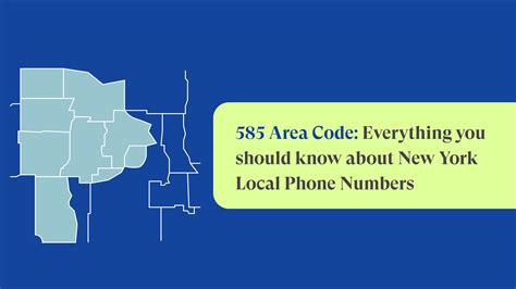 Image result for Area Code 585 History