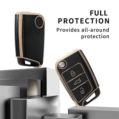Buy Volkswagen 3 Button Flip TPU Key Cover For Virtus Tiguan – Autotrends