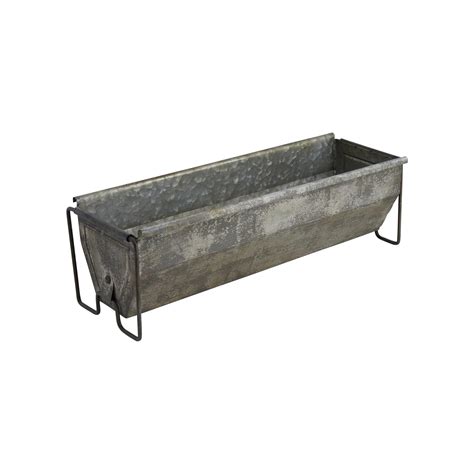 Rectangular Galvanized Steel Trough KOL Galvanized Steel Rectangular