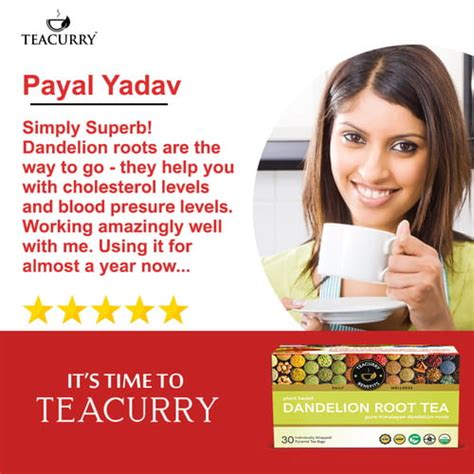 Buy Dandelion Root Tea to help with detox your body and liver