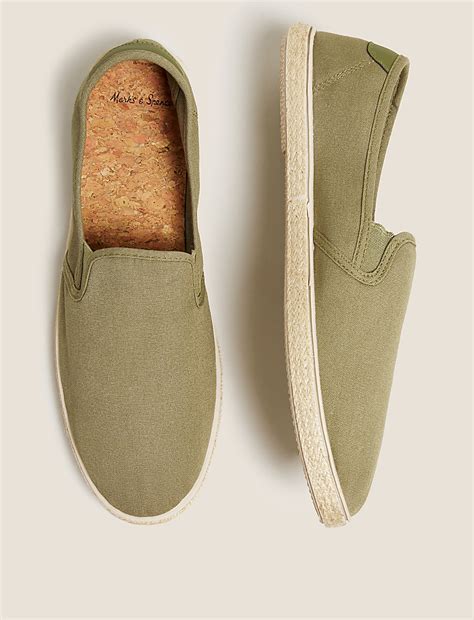 Buy Canvas Slip On Espadrilles at Marks & Spencer