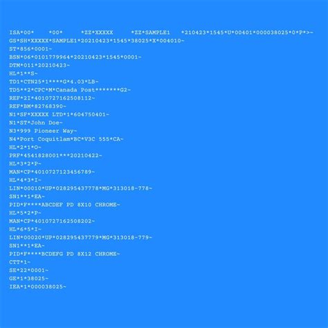 Image result for EDI 856 Explained