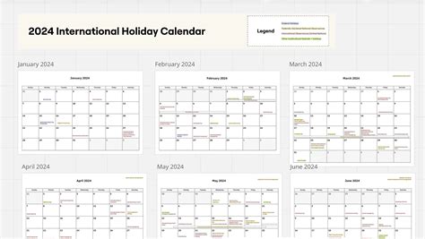Editable Calendar Templates | Miro