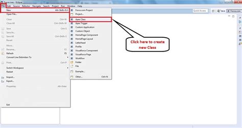 Image result for Create Apex Class in Visual Studio Code