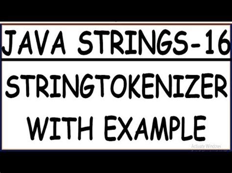 Image result for StringTokenizer