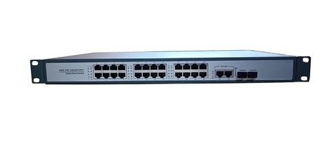 Hanutech 24 Port Gigabit Smart PoE Switch 400W | 24FE*1000Mbps+2GE ...