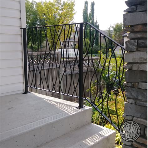 Wrought Iron Railings Ornamental Wrought Iron Staircase Railing