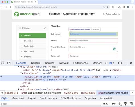 Selenium Test Script Example 的图像结果