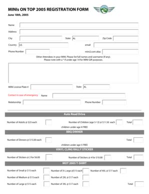 Image result for Minis Form