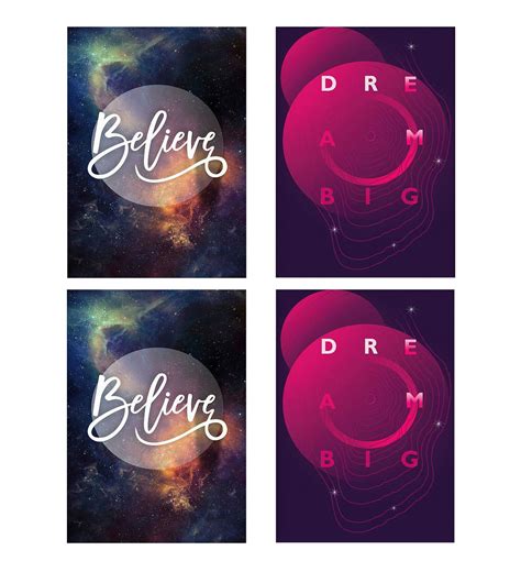 MOTIVATE BOX India, Amazing Motivation,Dream Big Designed 4 Printed ...