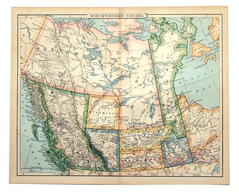 Us Canada Border Map 1800