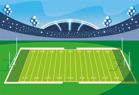 Animated Football Field