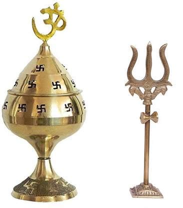 Utkarsh Combo Of Trishul,trident Damru with Stand Statue With ( No.1 ...