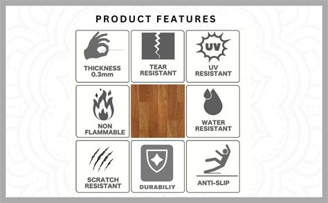 Kayra Decor Peel and Stick Floor Tiles Stickers | Vinyl Waterproof Self ...