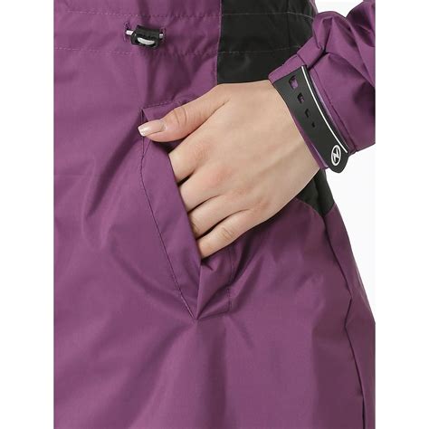 Buy ZEEL Traveller Purple Women Rain Jacket Online
