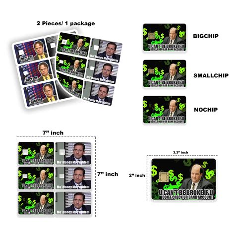 HK STUDIO The Office Stickers for Credit Card Skin, Debit Card Skin ...