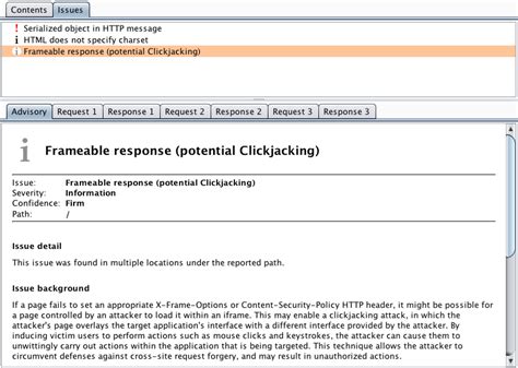 Image result for Clickjacking Portswigeer