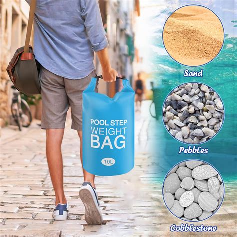 Snapklik.com : Universal Pool Step Weights 250D PVC Waterproof Swimming ...