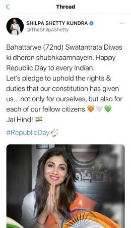 Republic Day 2021: Netizens school Taapsee Pannu and Shilpa Shetty for ...