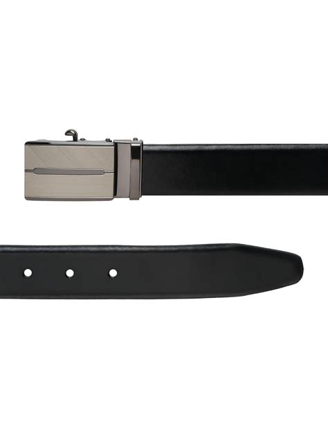 Men Reversible Leather Belt with classy buckle – Teakwood Leathers
