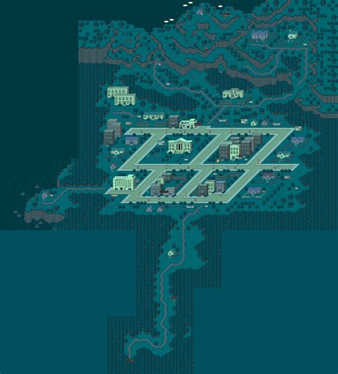 Starmen.Net EarthBound Walkthrough: Game Maps