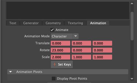 Maya Text Tutorial 的图像结果