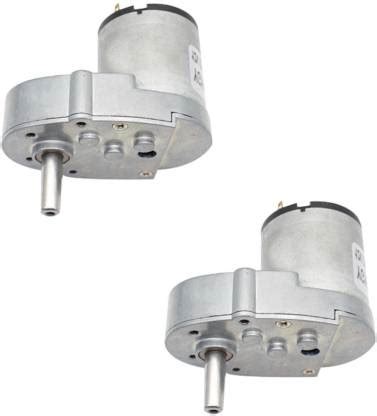 Roboway 7-Type Gear DC 3V-12V 16RPM-65RPM L-Shape Motor, 2 Wiring ...