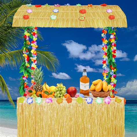 Amazon.com: Tounature Tiki Bar Hut Kit Including 56 x 27 x 45 Inches ...