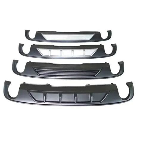 2016-2019 Gloss Black Noraml Sport B Style Car Rear Bumper Diffuser for ...