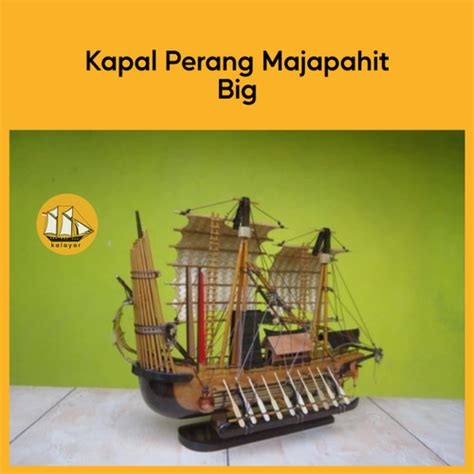 Jual Big Kapal Perang Majapahit - Miniatur - Karya Seni-Kerajinan ...