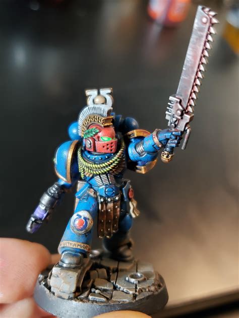 Ultramarines sergeant : r/Warhammer40k
