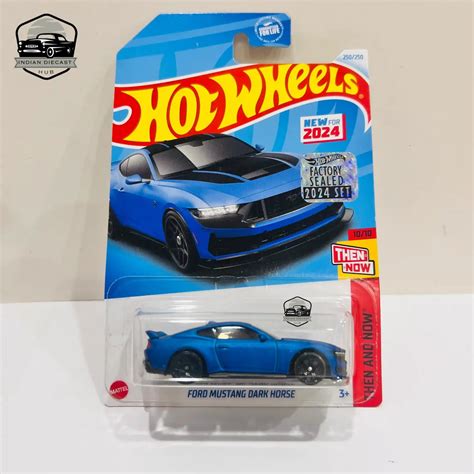 HotWheels Ford Mustang Dark Horse (New Model) 2024 Factory Sealed Card ...